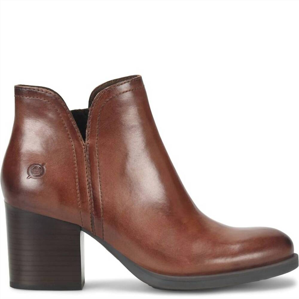 NEW BORN women's olivia boots in brown - Picture 2 of 7